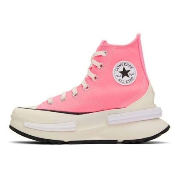 Converse Womens Run Star Legacy CX Hi Pink Platform Shoes Sneakers Trainers 9 - Picture 2 of 5